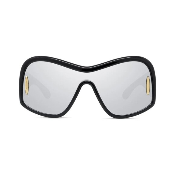 NEW LOEWE SUNGLASSES UNISEX SILVER OVERSIZED LOEWE LW40131I 01C - Picture 2 of 4
